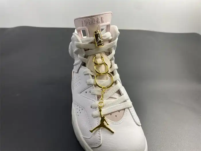 Cheap Air Jordan 6 Retro Gold Hoops (W) DH9696-100 0128