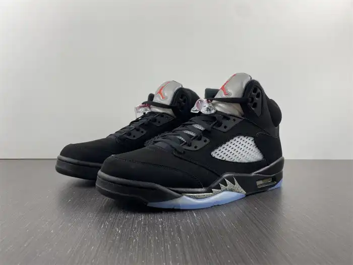 Affordable Jordan 5 Retro Black Metallic (2016) 845035-003 0125