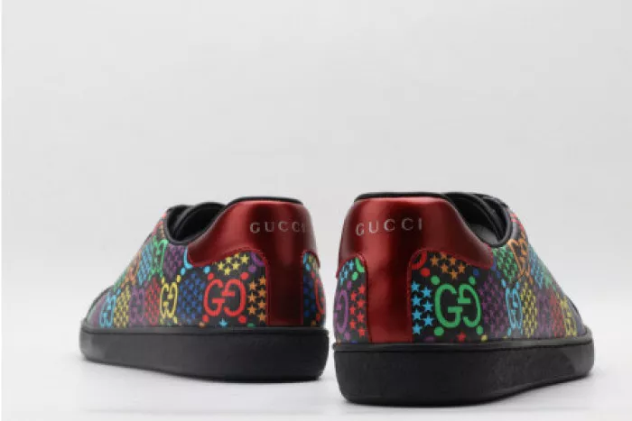 Affordable GUCC ACE EMBROIDERED LOW-TOP SNEAKER 610085 H2020 1110 0118