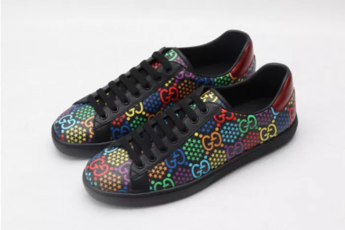 Affordable GUCC ACE EMBROIDERED LOW-TOP SNEAKER 610085 H2020 1110 0118