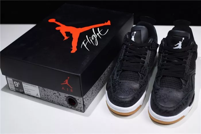 Cheap Air Jordan 4 Retro Black Laser CI1184-001 0119