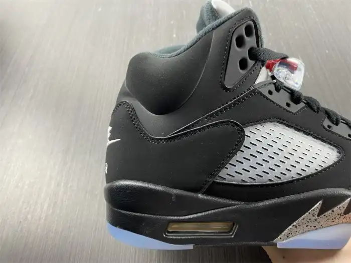 Affordable Jordan 5 Retro Black Metallic (2016) 845035-003 0125