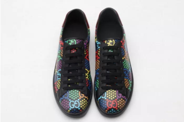 Affordable GUCC ACE EMBROIDERED LOW-TOP SNEAKER 610085 H2020 1110 0118