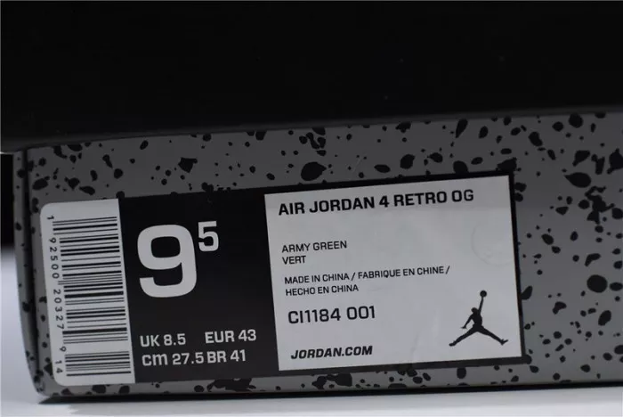 Cheap Air Jordan 4 Retro Black Laser CI1184-001 0119