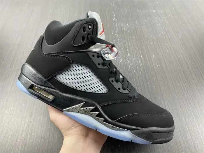 Affordable Jordan 5 Retro Black Metallic (2016) 845035-003 0125