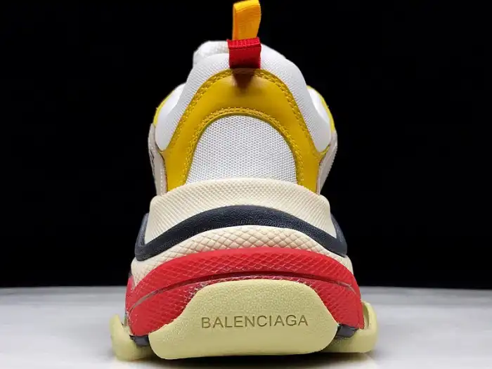 Affordable BLCG Triple S Cream Yellow Red 524038 W09O5 9035 0124