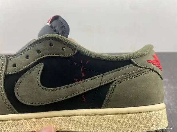 Cheap TRAVIS 'BLACK X JORDAN OG SP 1 OLIVE' LOW DM7866-002 SCOTT AIR 0224