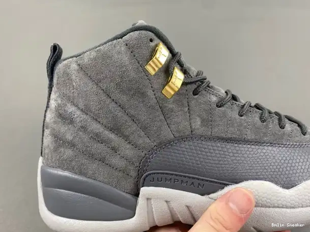 Affordable JORDAN 12 130690-005 AIR RETRO GREY