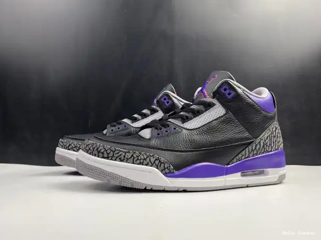 Affordable Purple 050 Air CT8532 Retro 3 Black Court Jordan 0218