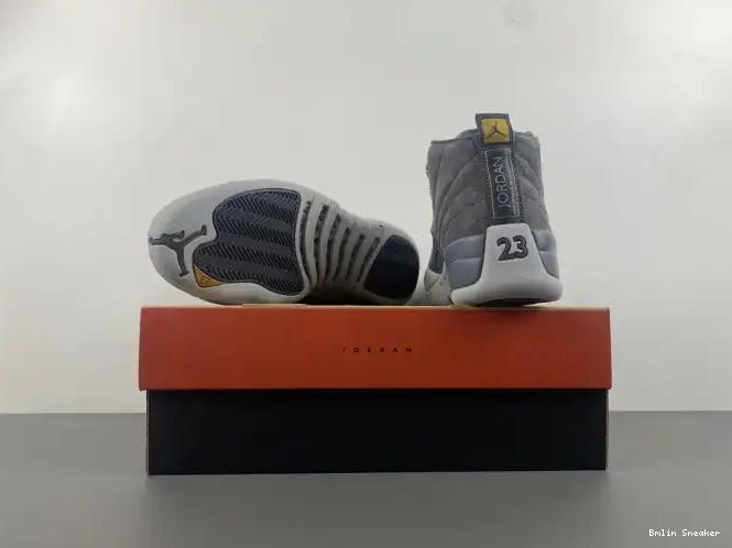 Affordable JORDAN 12 130690-005 AIR RETRO GREY