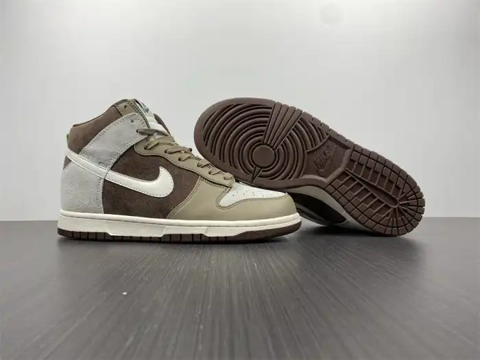 Affordable Nike Dunk High Light Chocolate DH5348-100 0206