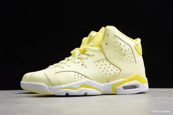 Affordable Air Jordan Dynamic Yellow 6 Retro Floral 543390-800 (GS) 0218