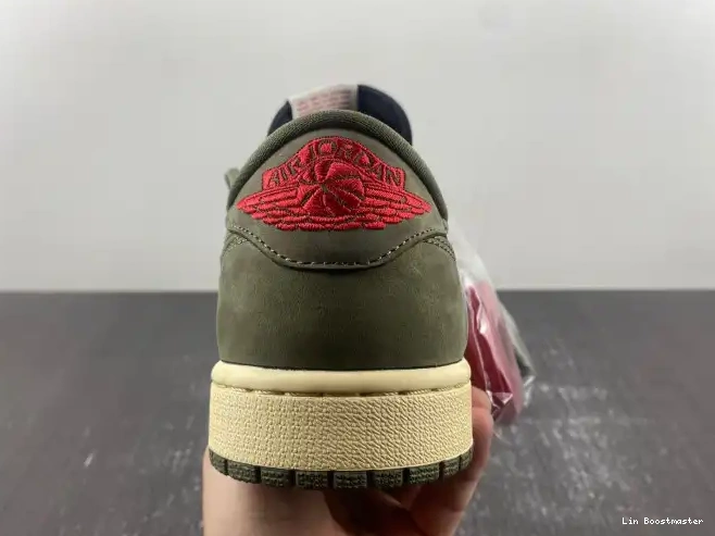 Cheap TRAVIS 'BLACK X JORDAN OG SP 1 OLIVE' LOW DM7866-002 SCOTT AIR 0224