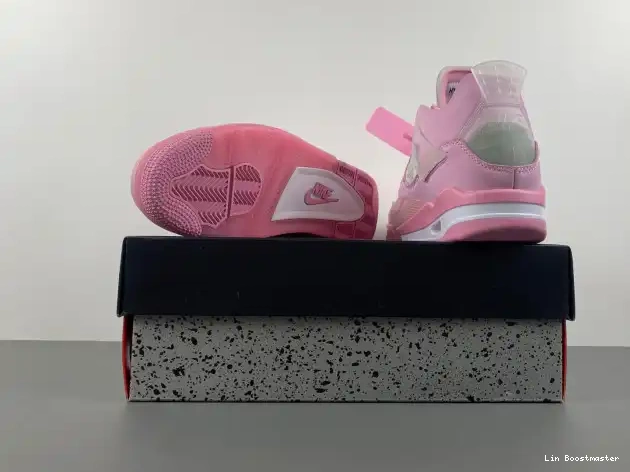 Cheap OFF-WHITE X JORDAN PINK 4 0212