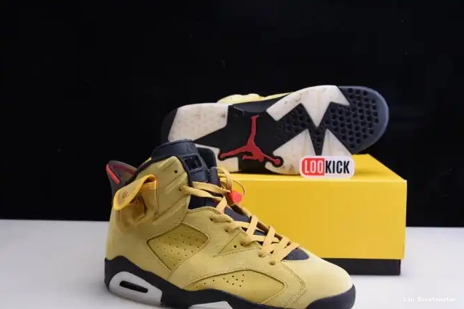 Affordable AIR X TRAVIS JORDAN 6 YELLOW CN1084-300 SCOTT 0210