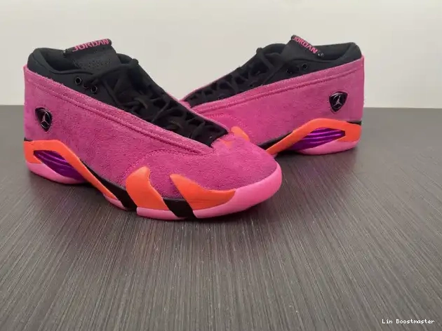 Affordable Jordan 14 Pink Low DH4121-600 (W) Retro Shocking 0219