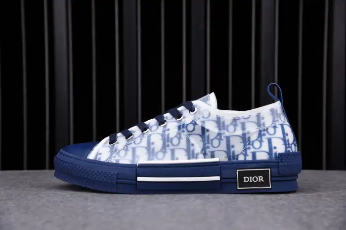 Affordable DR B23 Low Top Oblique Sneaker Blue 0205