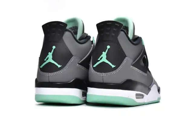 Affordable 4 Air Jordan Green Glow Retro 308497-033 0207