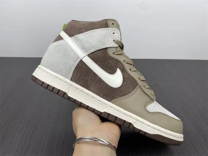 Affordable Nike Dunk High Light Chocolate DH5348-100 0206