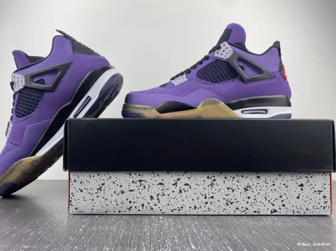 Cheap Travis 4 Retro and (Friends Jordan LN4 Purple Scott 766296 Family) 0217