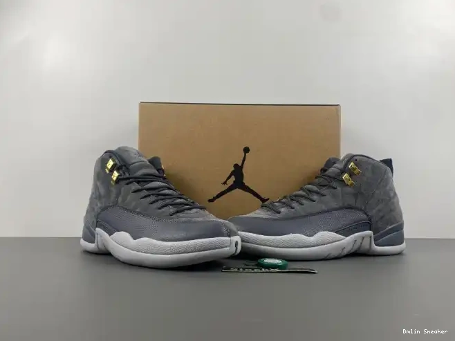 Affordable JORDAN 12 130690-005 AIR RETRO GREY