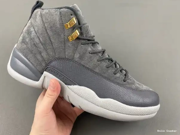 Affordable JORDAN 12 130690-005 AIR RETRO GREY