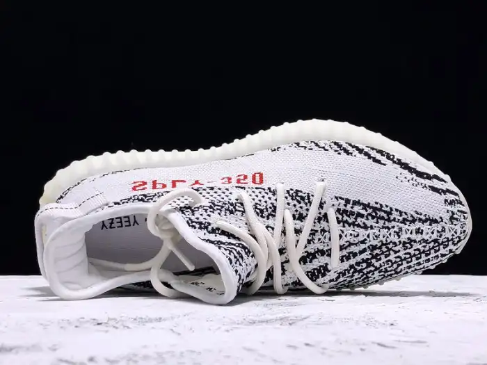 Affordable Adidas Yeezy Boost 350 V2 Zebra Black White CP9654 0202