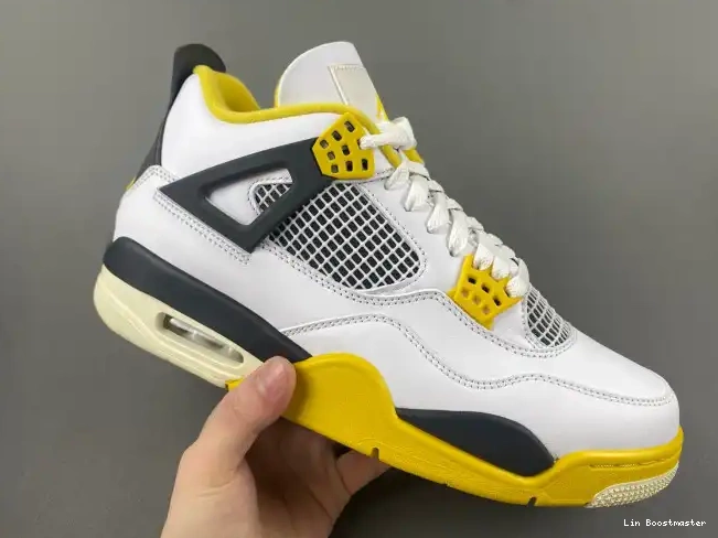 Cheap Vivid WNNS AQ9129-101 Air Jordan 4 Sulfur 0208