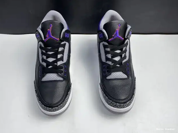 Affordable Purple 050 Air CT8532 Retro 3 Black Court Jordan 0218