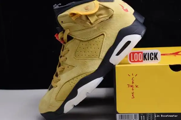 Affordable AIR X TRAVIS JORDAN 6 YELLOW CN1084-300 SCOTT 0210