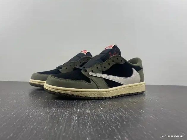 Cheap TRAVIS 'BLACK X JORDAN OG SP 1 OLIVE' LOW DM7866-002 SCOTT AIR 0224