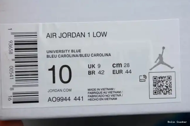 Cheap Air UNC (W) Jordan Low 1 AO9944-441 0225