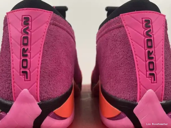 Affordable Jordan 14 Pink Low DH4121-600 (W) Retro Shocking 0219