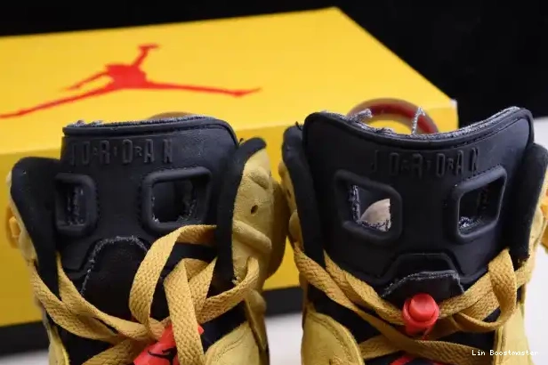 Affordable AIR X TRAVIS JORDAN 6 YELLOW CN1084-300 SCOTT 0210