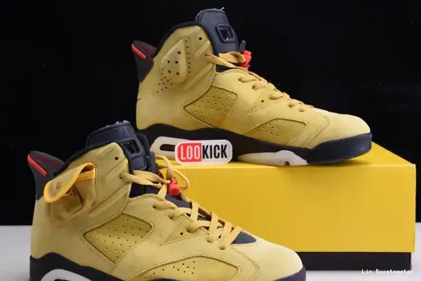 Affordable AIR X TRAVIS JORDAN 6 YELLOW CN1084-300 SCOTT 0210