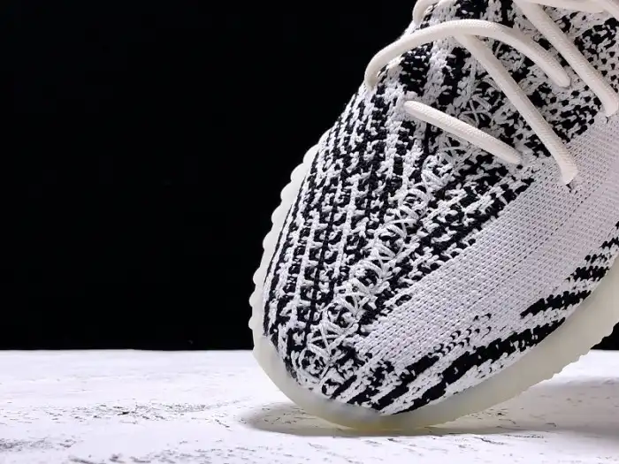 Affordable Adidas Yeezy Boost 350 V2 Zebra Black White CP9654 0202