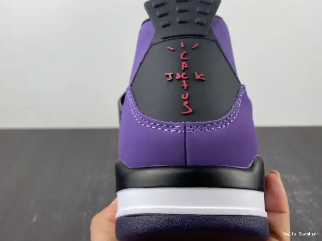 Cheap Travis 4 Retro and (Friends Jordan LN4 Purple Scott 766296 Family) 0217