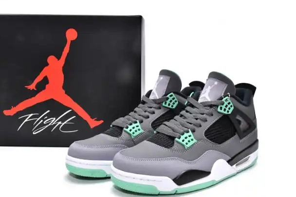 Affordable Retro Jordan Glow 4 308497-033 Air Green 0215