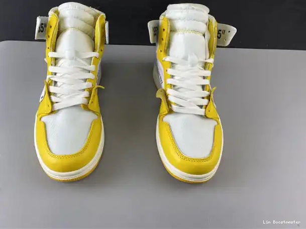 Cheap Powder Yellow-Cone Off-White NRG White Air Dark AQ0818-149 1 Jordan x 0208