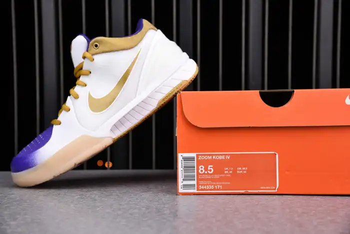 Affordable Nike Kobe 4 MLK Gold 344335-171 0203