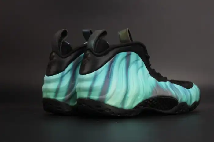 Affordable Nike Air Foamposite One Northern Lights Black Green mens 840559-001 0206