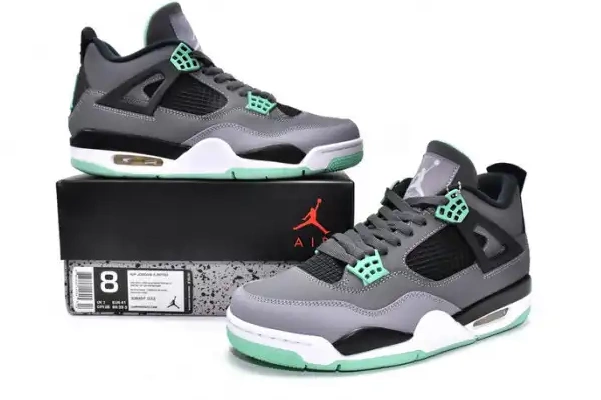 Affordable Retro Jordan Glow 4 308497-033 Air Green 0215