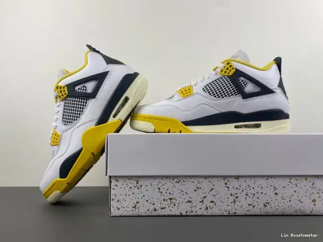 Cheap Vivid WNNS AQ9129-101 Air Jordan 4 Sulfur 0208