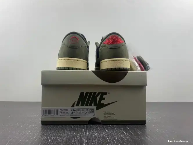 Cheap TRAVIS 'BLACK X JORDAN OG SP 1 OLIVE' LOW DM7866-002 SCOTT AIR 0224