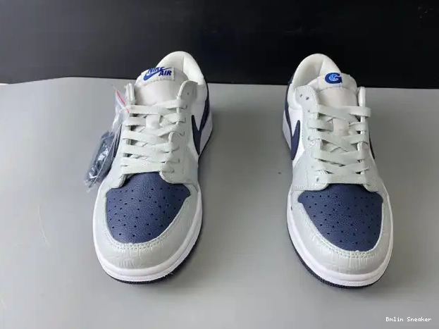 Affordable Grey Jordan Navy Blue CW8576-200 Air 1 0215