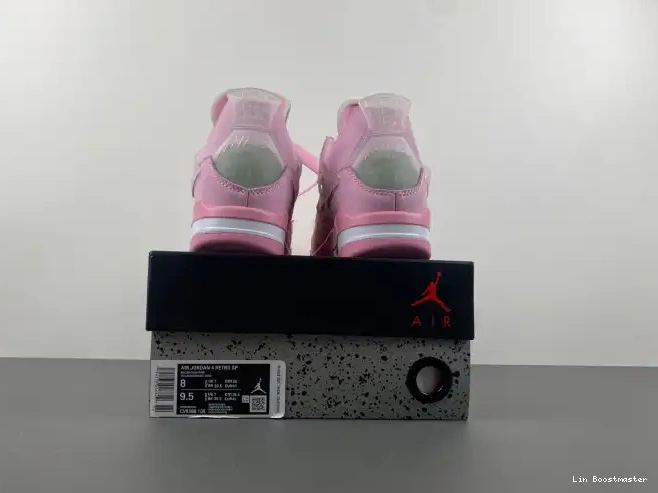 Cheap OFF-WHITE X JORDAN PINK 4 0212