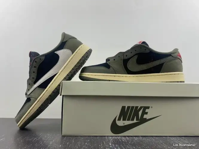 Cheap TRAVIS 'BLACK X JORDAN OG SP 1 OLIVE' LOW DM7866-002 SCOTT AIR 0224