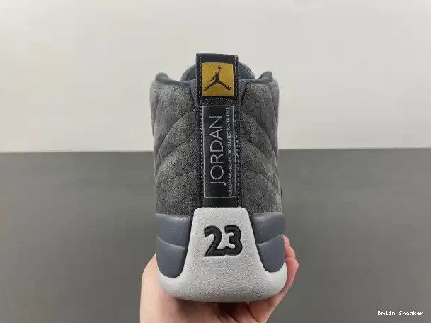 Affordable JORDAN 12 130690-005 AIR RETRO GREY