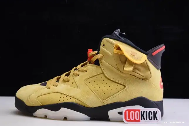 Affordable AIR X TRAVIS JORDAN 6 YELLOW CN1084-300 SCOTT 0210