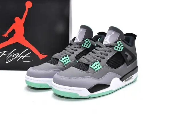 Affordable 4 Air Jordan Green Glow Retro 308497-033 0207